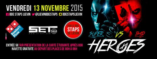 ZINZIN STAPS // SUPER VS BAD HEROES !