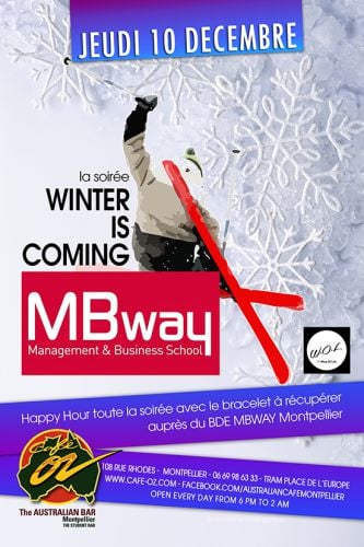 Winter is coming by MBway