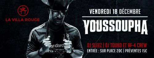 Youssoupha Showcase @ La Villa Rouge