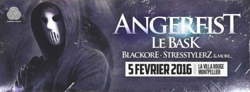 ANGERFIST, LE BASK & MORE @ VILLA ROUGE