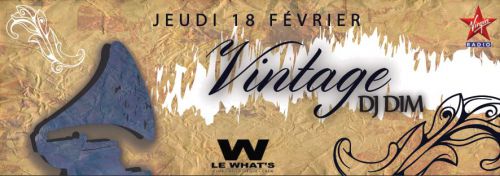 Soirée Vintage by Dj DIM