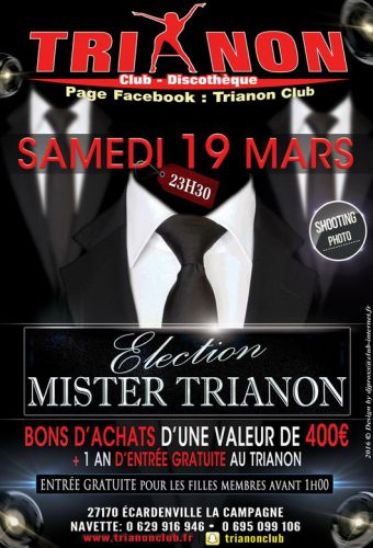 Election MISTER TRIANON