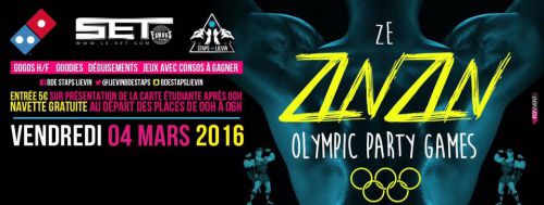 ZINZIN STAPS : OLYMPIC PARTY GAMES