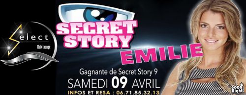 EMILIE FINALISTE DE SECRET STORY