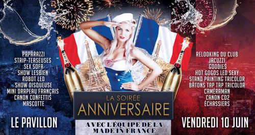 Made in france pour l’anniversaire du pavillon