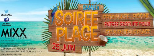 soiree plage