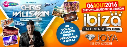 Chris Willsman – Ibiza Experience on Tour