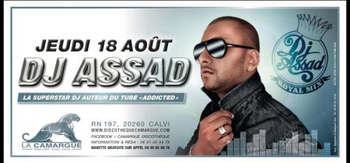 Dj ASSAD @ La Camargue Discothèque