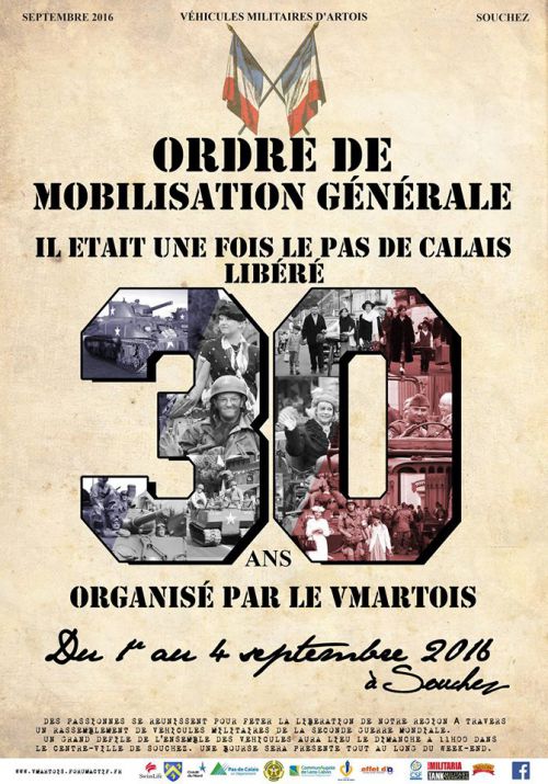 Ordre de Mobilisation générale – 30 Ans à Souchez