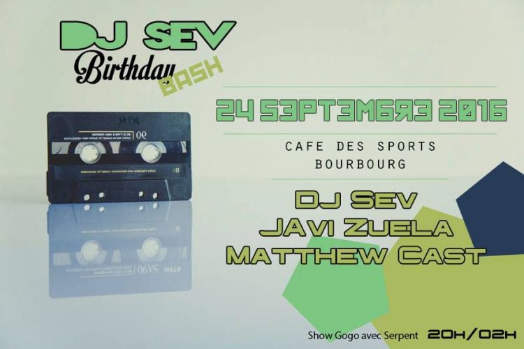 DJ SEV Birthday