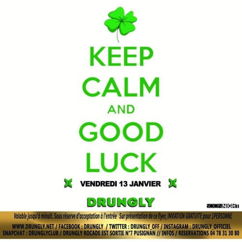 Keep Calm & Good Luck