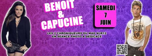 BENOIT ET CAPUCINE  –  MAG NRJ