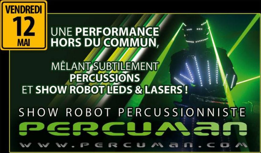 Show Robot Percussionniste