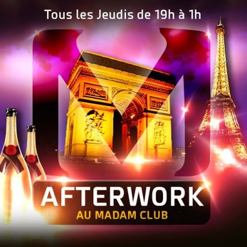 AFTERWORK MOJITO SUMMER @ MADAM CLUB CHAMPS ELYSEES