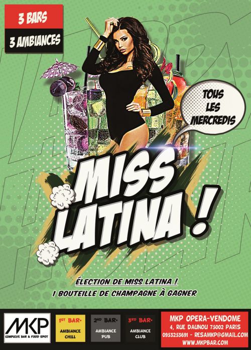 AFTERWORK MOJITO FRUIT // SOIREE MISS LATINA // 17H à 5H