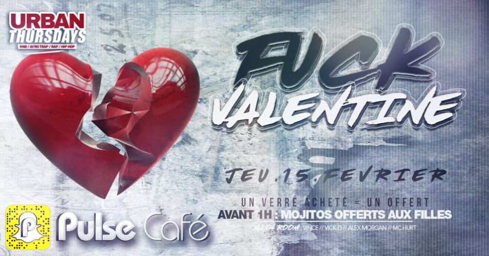 URBAN Thursdays * F*** Valentine