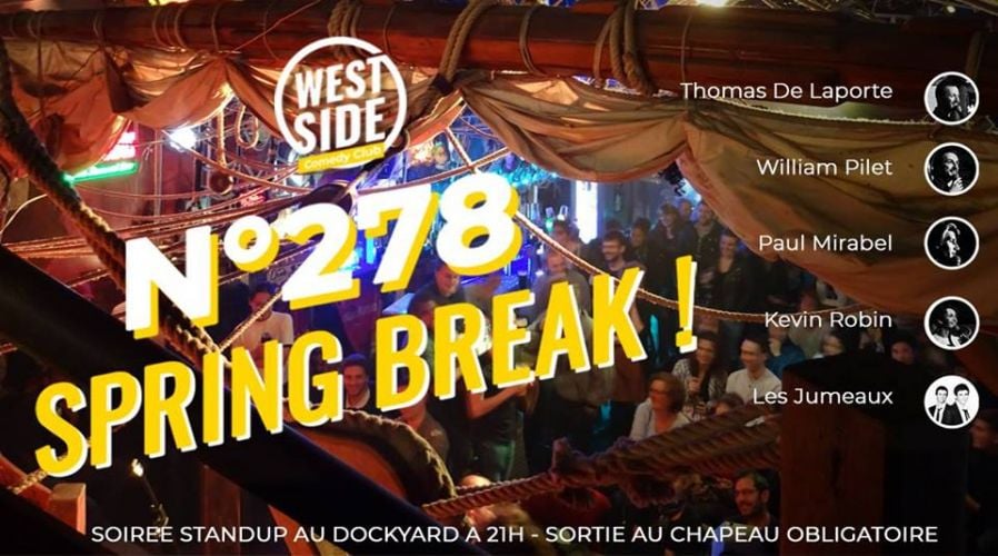 West Side Comedy Club 278 – Spring BREAK !