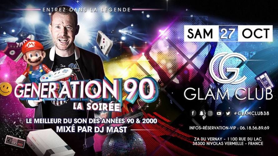 GENERATION 90 avec DJ MAST