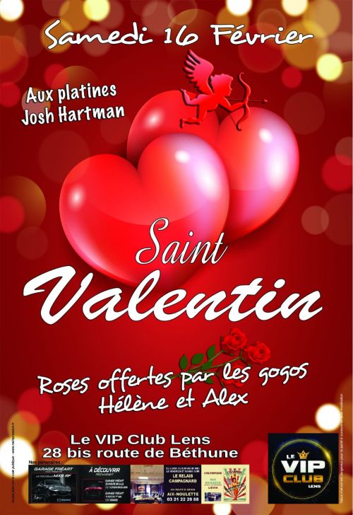 Soirée Vip Club Lens Samedi 16 Fevrier 2019 Soirée Soirée Saint Valentin 