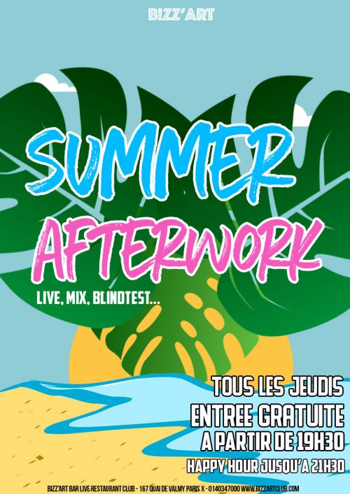 Summer Afterwork Ft Mickaëlle Leslie And Dj Jp Mano Jeudi 08 Aout 2019