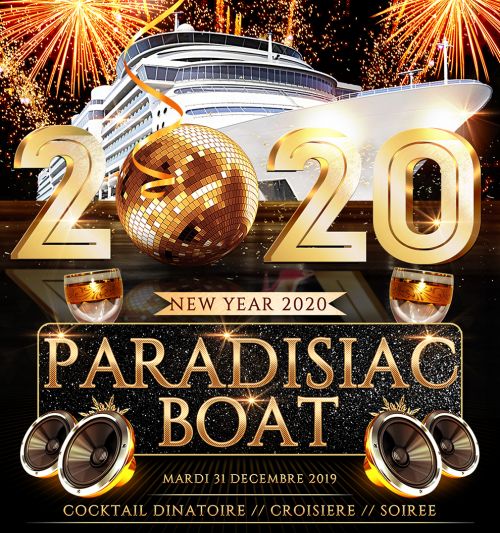 Nouvel An Paris / Paradisiac Boat Party / Croisière / Bateau l'Evénement : Un Réveillon magique 