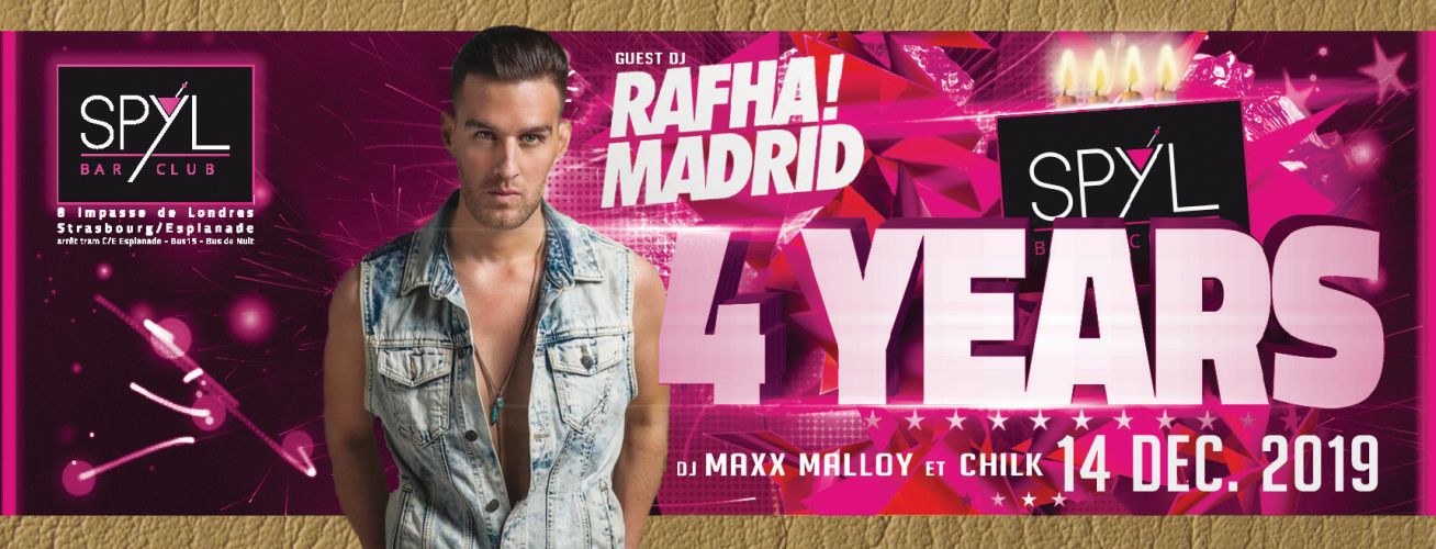 Rafha Madrid – 4 years of SPYL