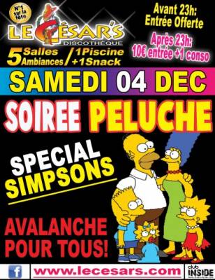 soirée Peluche