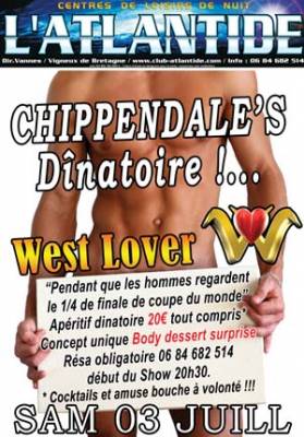 chippendales dinatoire