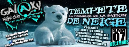 Tempete de neige