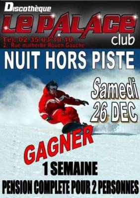 Nuit hors piste