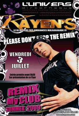 DJ KAYENS – REMIX MY CLUB SUN LEVEL