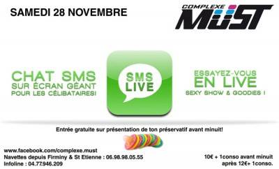 sms system live !