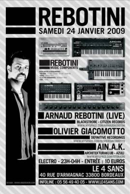 ARNAUD REBOTINI + OLIVIER GIACOMOTTO + AIN .A.K