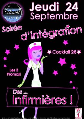 Infirmière – Soirée d’Intégration