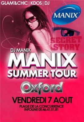 Manix Summer tour