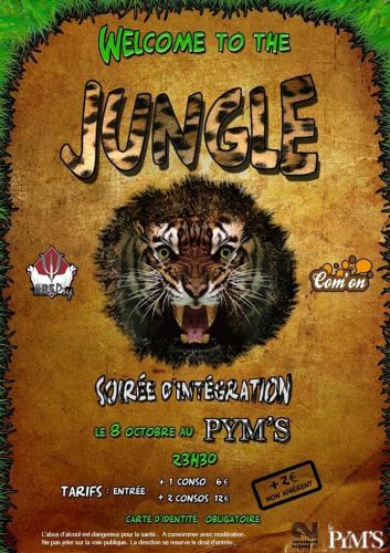 soirée d’integration – welcome to the jungle