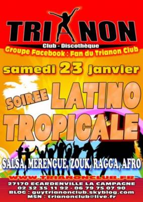 Soirée Latino Tropicale