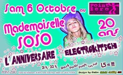 L’anniversaire de SOSO ‘ Concert rock