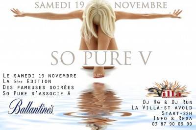 Soirée So Pure V