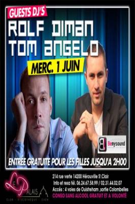 rolf diman et tom angelo en mix live