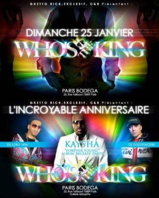 WHO’S THE KING IS BACK !!! GOLDFINGER / KAYSHA / LORD ISSA B.DAY !!!