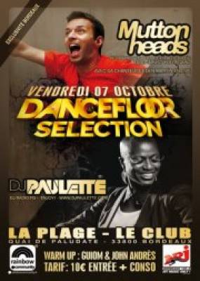 GUEST STar PAULETTE + MUTTONHEADS +LIVE @ LAPLAGE by RAINBOW