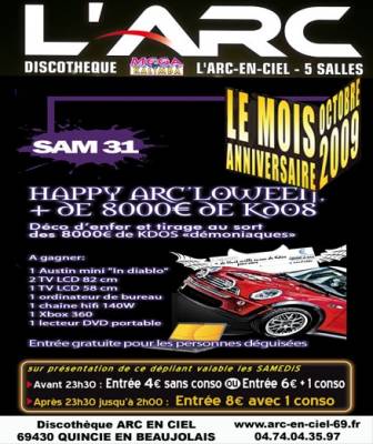 Mois Anniversaire Act Final : Remise des Kdos + Halloween