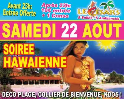 Soirée hawaienne