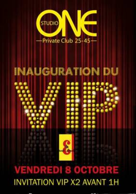 Inauguration Carré VIP