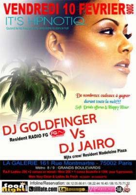 It’s HPNOTIQ: Dj GOLDFINGER ‘ Dj JAIRO