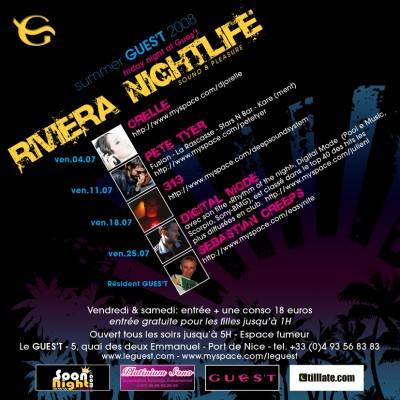 Riviera Nightlife at Gues’t