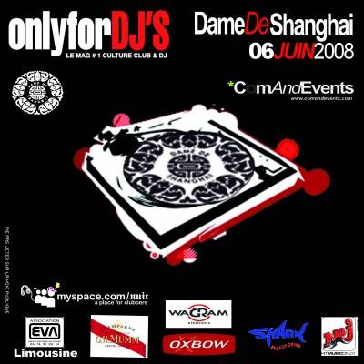 Only for Dj’s by Com & Events