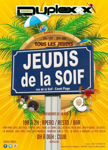 Les JEUDIS de la SOIF