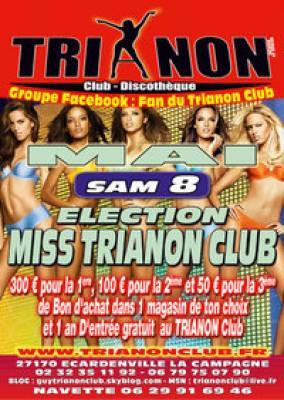 Election MISS TRIANON